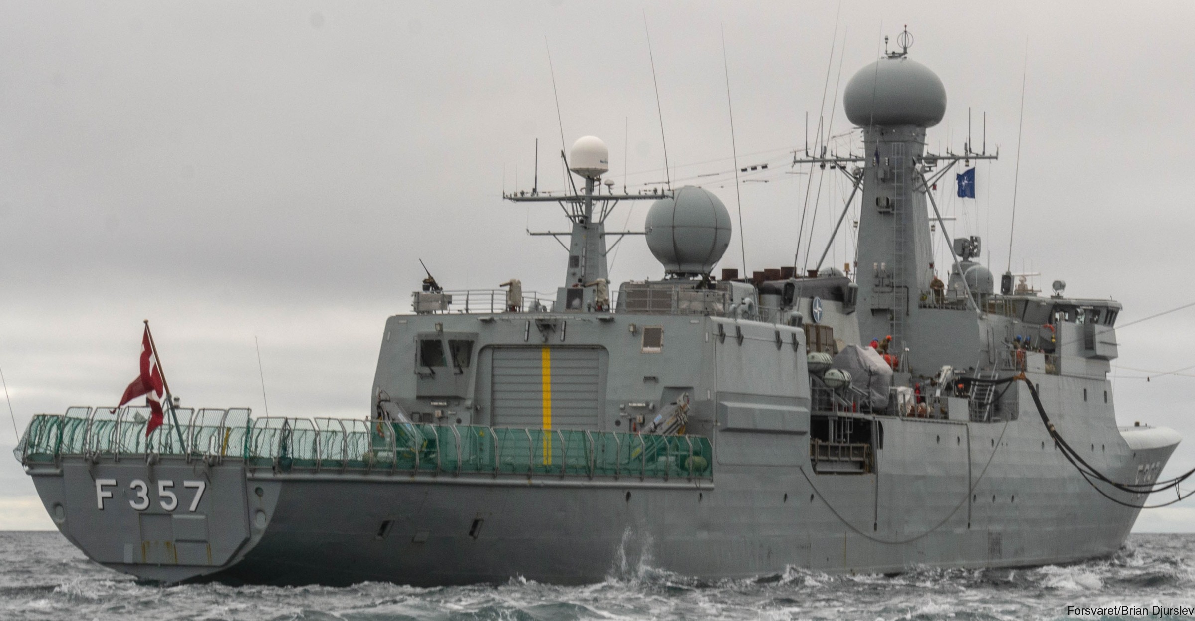 f-357 hdms thetis ocean patrol frigate royal danish navy kongelige danske marine inspektionsskibet 15