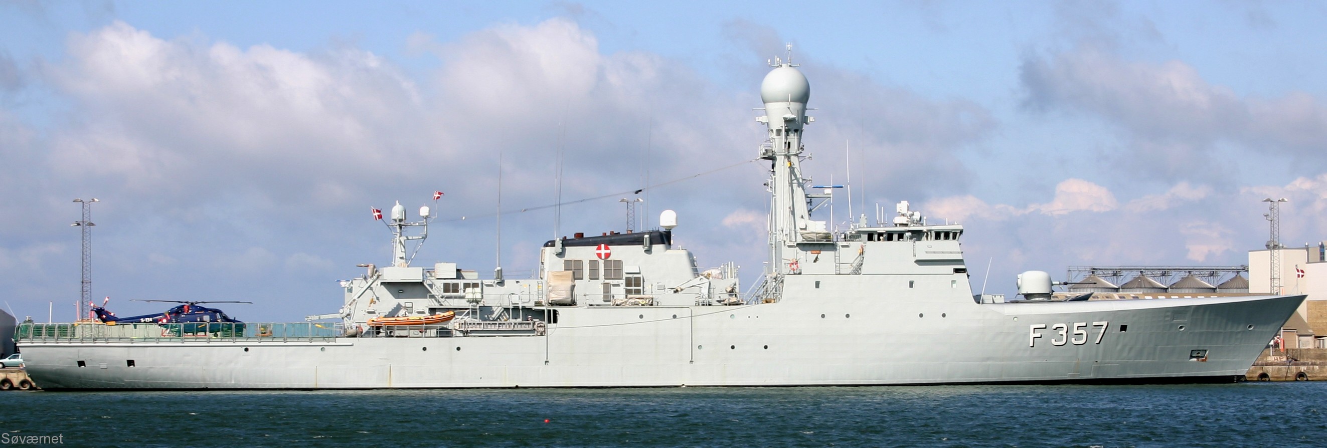 f-357 hdms thetis ocean patrol frigate royal danish navy kongelige danske marine inspektionsskibet 26