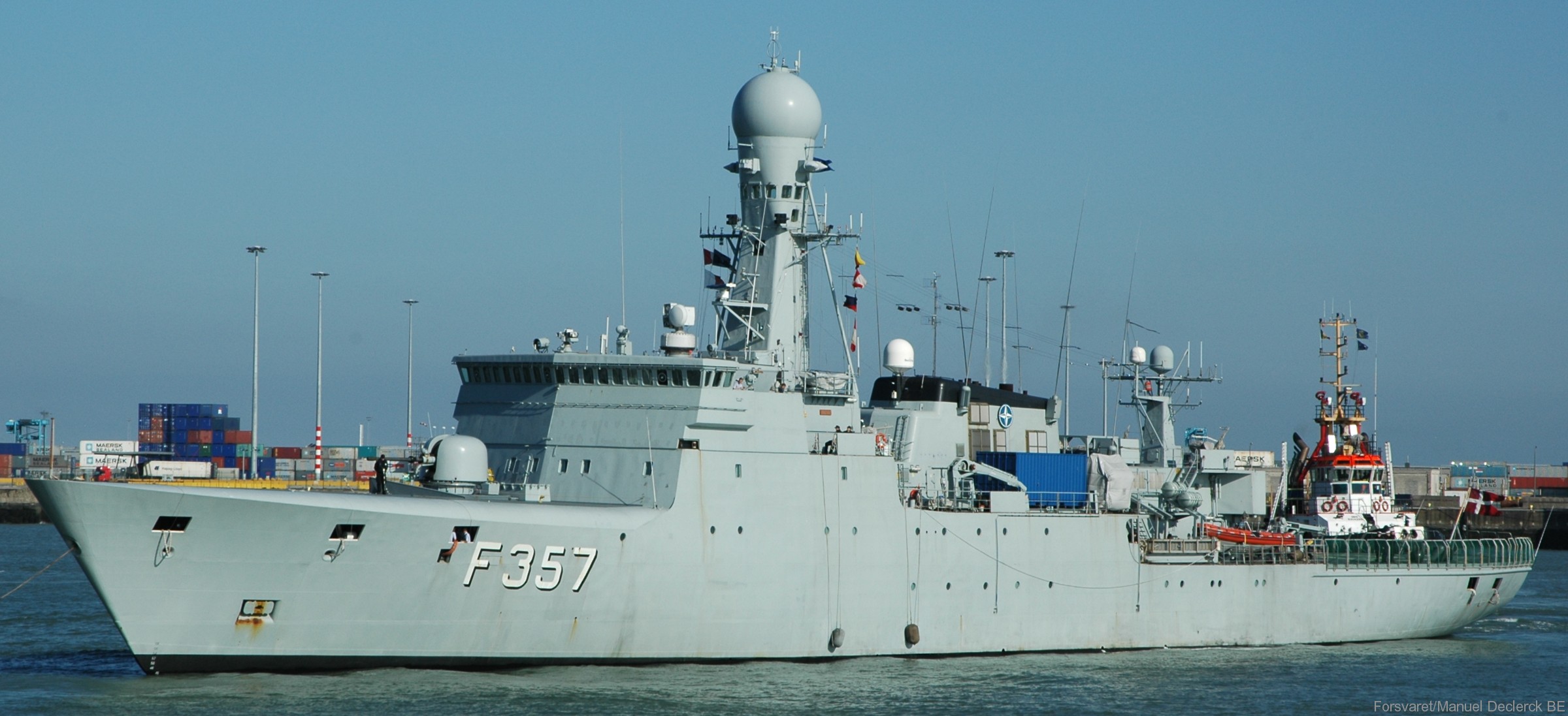 f-357 hdms thetis ocean patrol frigate royal danish navy kongelige danske marine inspektionsskibet 33