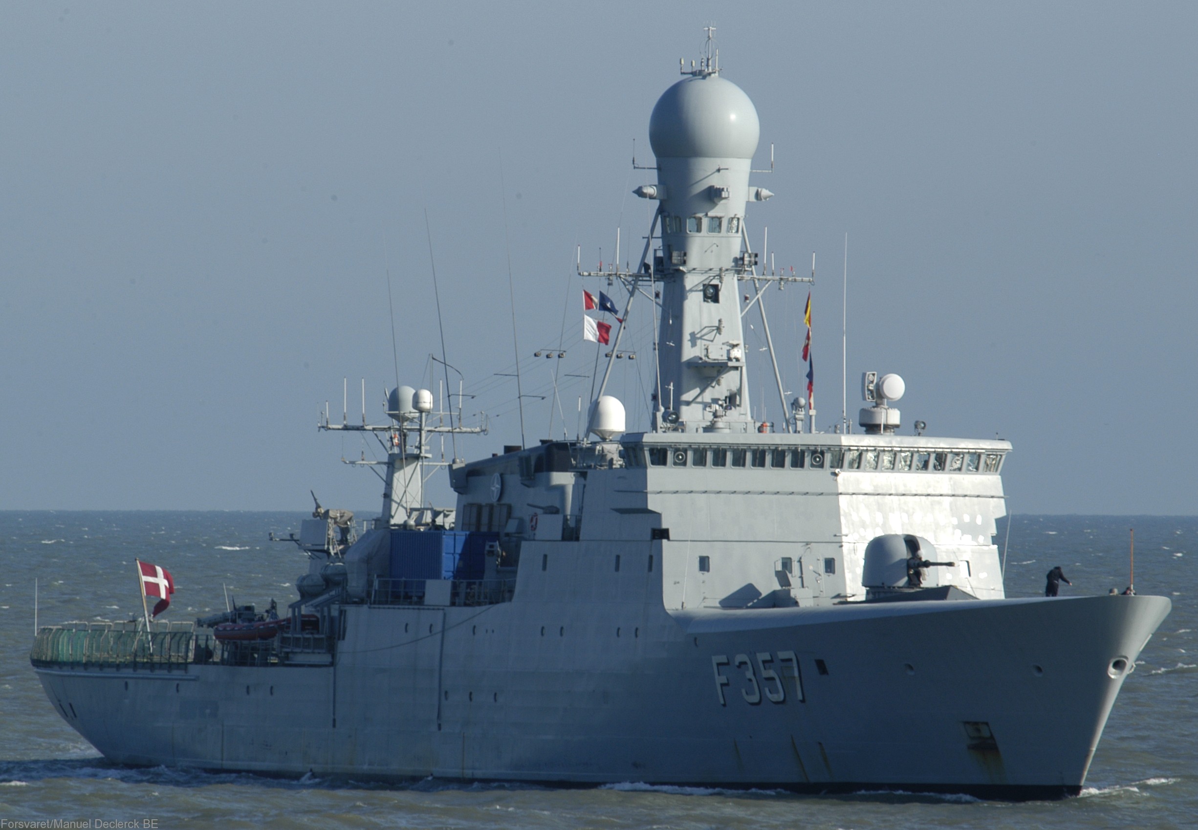 f-357 hdms thetis ocean patrol frigate royal danish navy kongelige danske marine inspektionsskibet 34