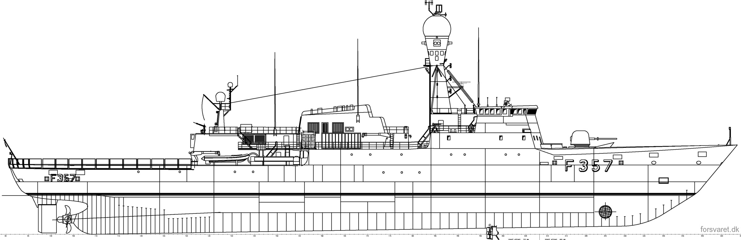thetis class ocean patrol frigate royal danish navy kongelige danske marine kdm inspektionsskibet 03