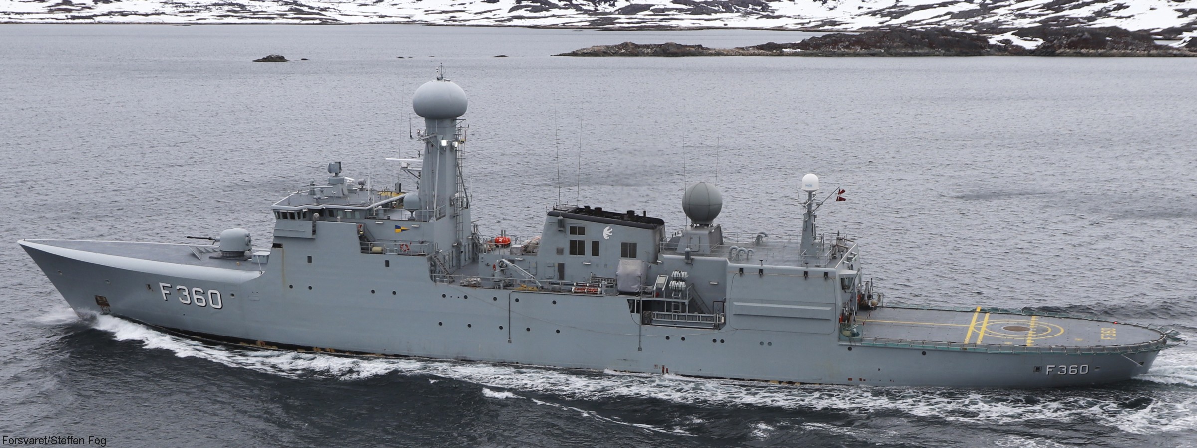 f-360 hdms hvidbjornen thetis class ocean patrol frigate royal danish navy kongelige danske marine kdm inspektionsskibet 05
