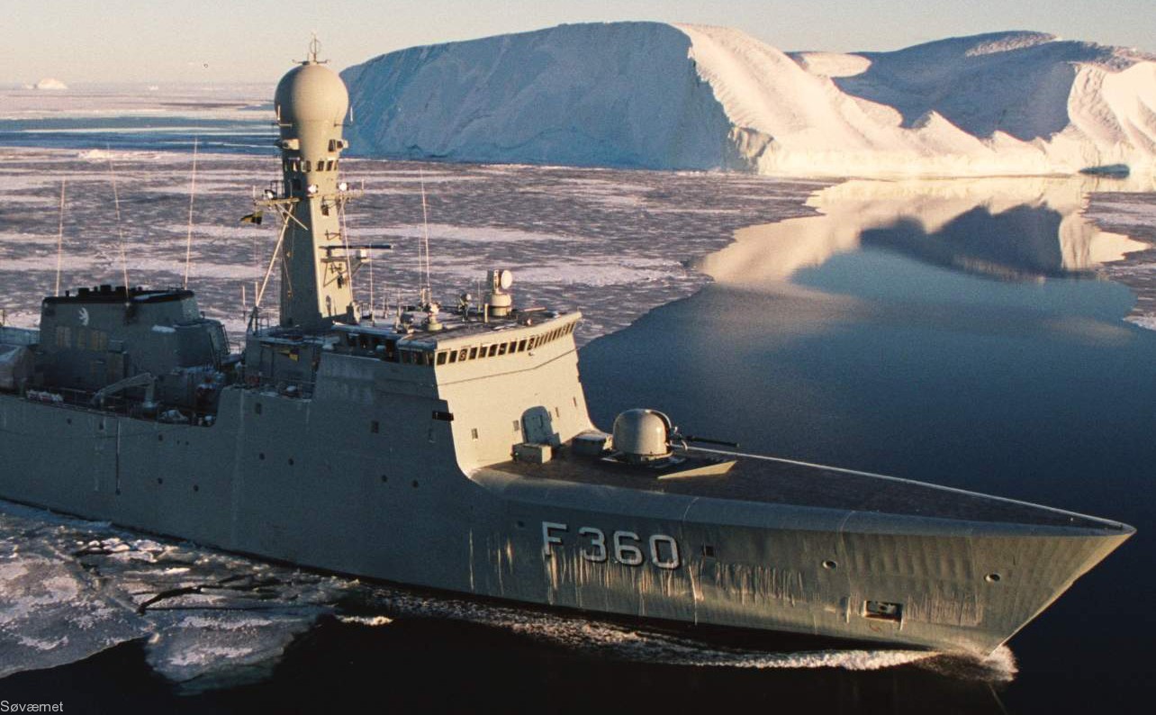 f-360 hdms hvidbjornen thetis class ocean patrol frigate royal danish navy kongelige danske marine kdm inspektionsskibet 15