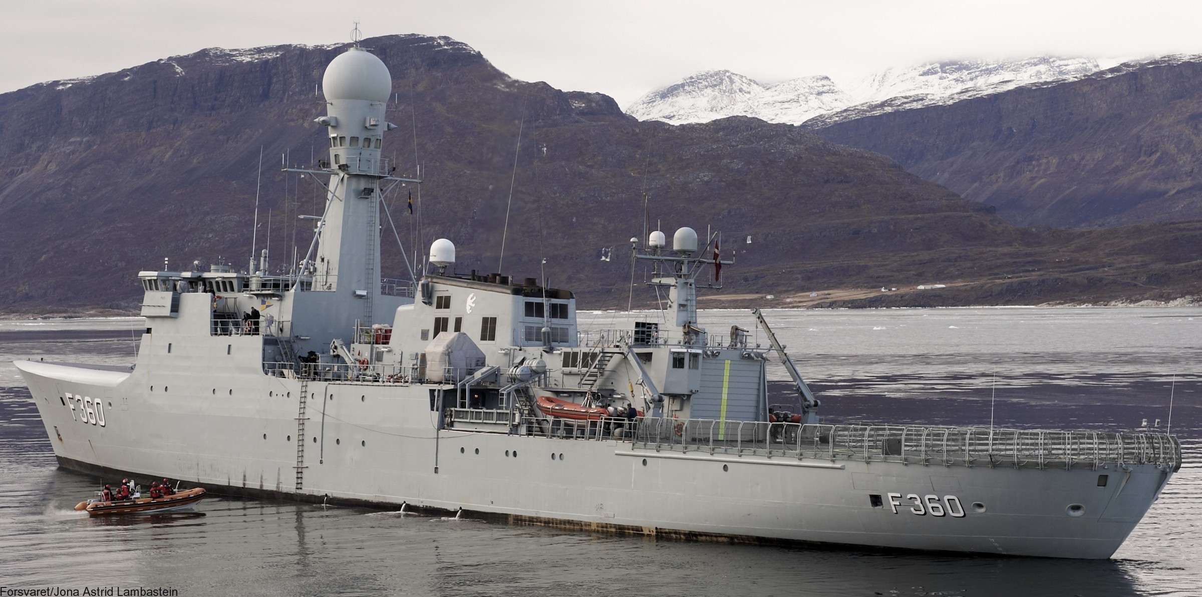 f-360 hdms hvidbjornen thetis class ocean patrol frigate royal danish navy kongelige danske marine kdm inspektionsskibet 19
