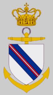 f 338 hdms holger danske crest insignia patch badge royal danish navy