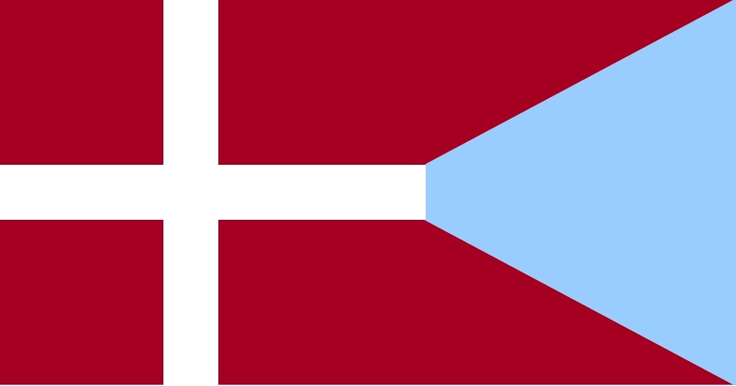 royal danish navy kongelige danske marine flag jack insignia
