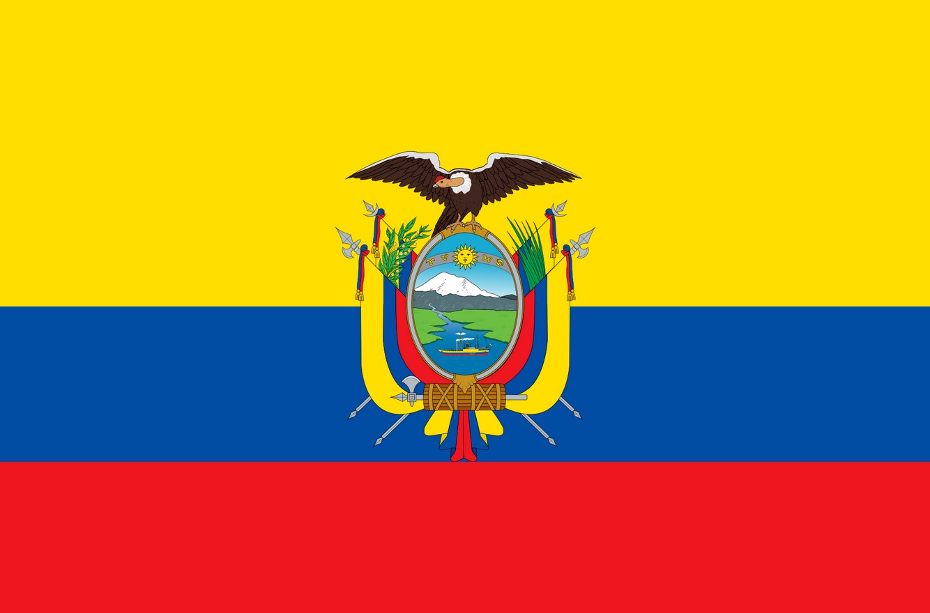 ecuadorian navy flag jack
