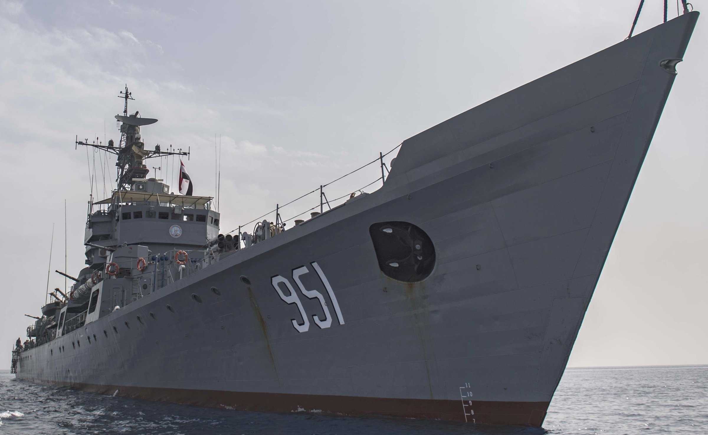 f-951 ens najim al zafir type 053he class frigate egyptian naval force navy 03