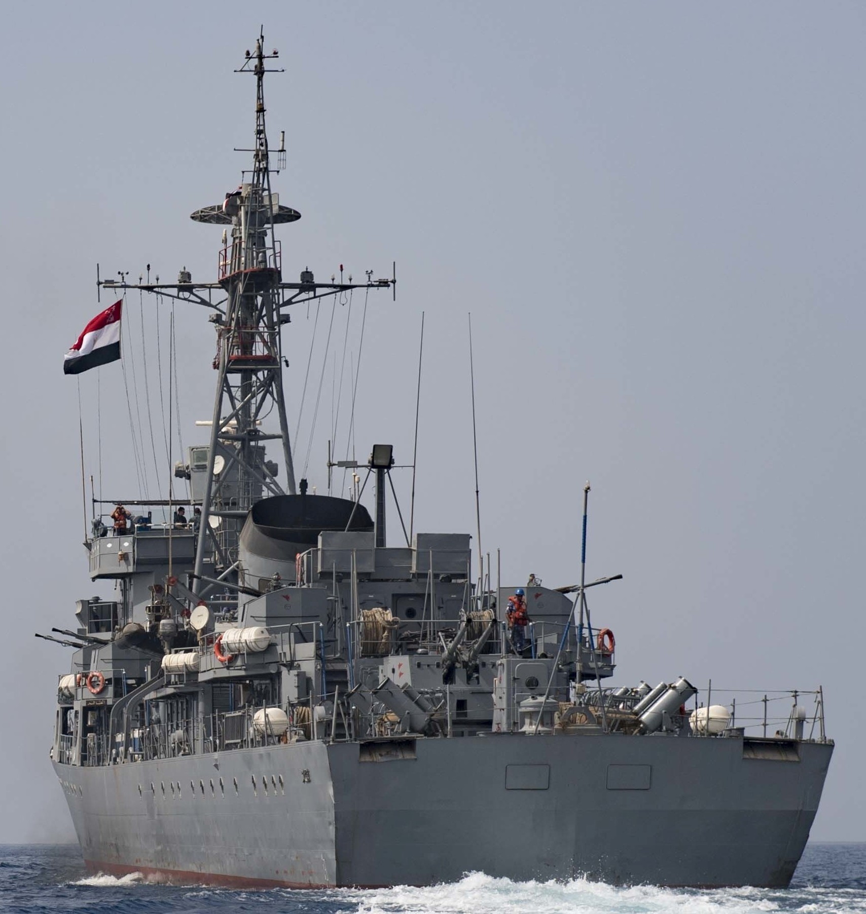 f-951 ens najim al zafir type 053he class frigate egyptian naval force navy 04