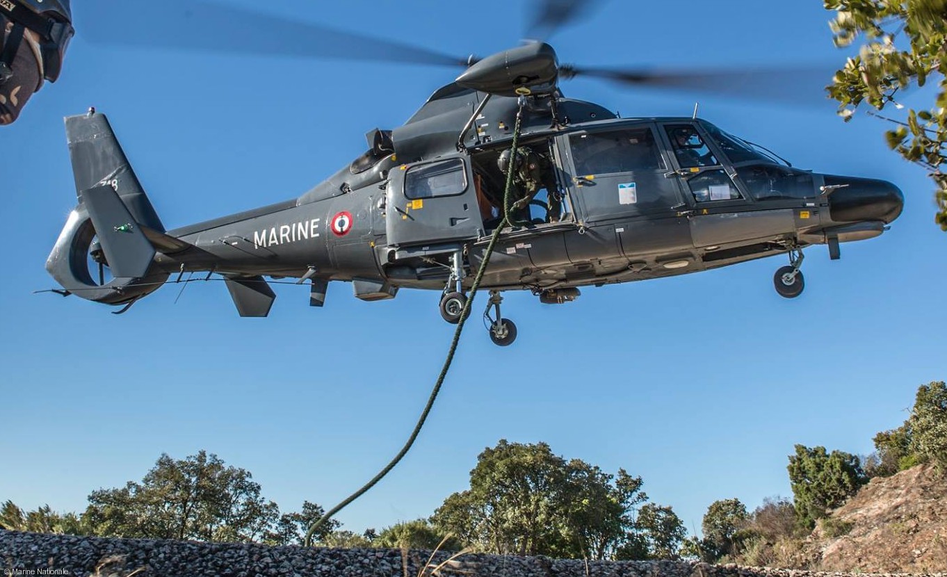sa365f dauphin helicopter flottille 35f french navy marine nationale 6318 20
