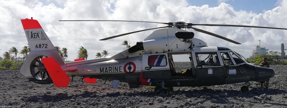 as365n3+ dauphin helicopter flottille 35f french navy marine nationale 6872 44