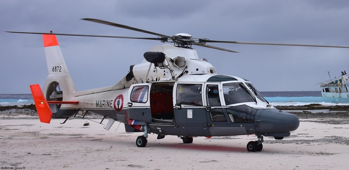 as365n3+ dauphin helicopter flottille 35f french navy marine nationale 6872 55