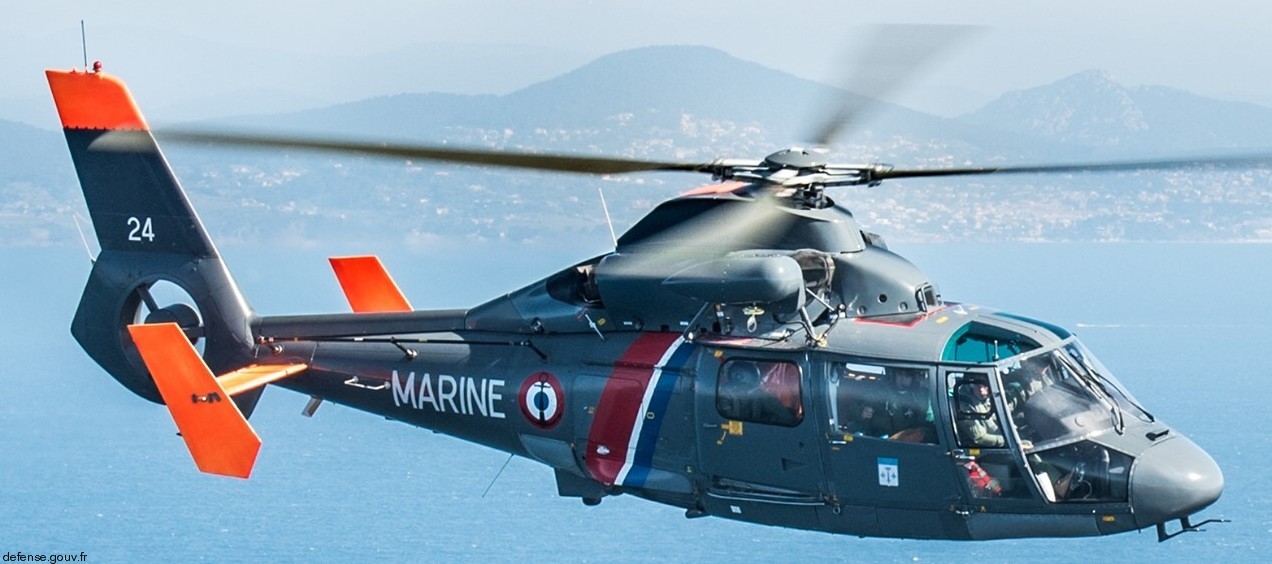 sa365n dauphin helicopter flottille 35f french navy marine nationale 6024 56
