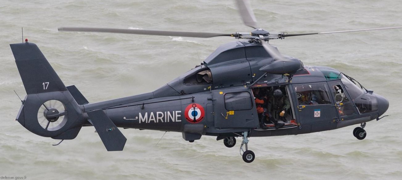 sa365n dauphin helicopter flottille 35f french navy marine nationale 6017 60