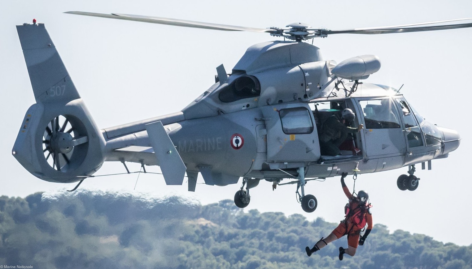 as-565sa panther helicopter french navy marine nationale flottille 36f ban hyeres toulon 507 15