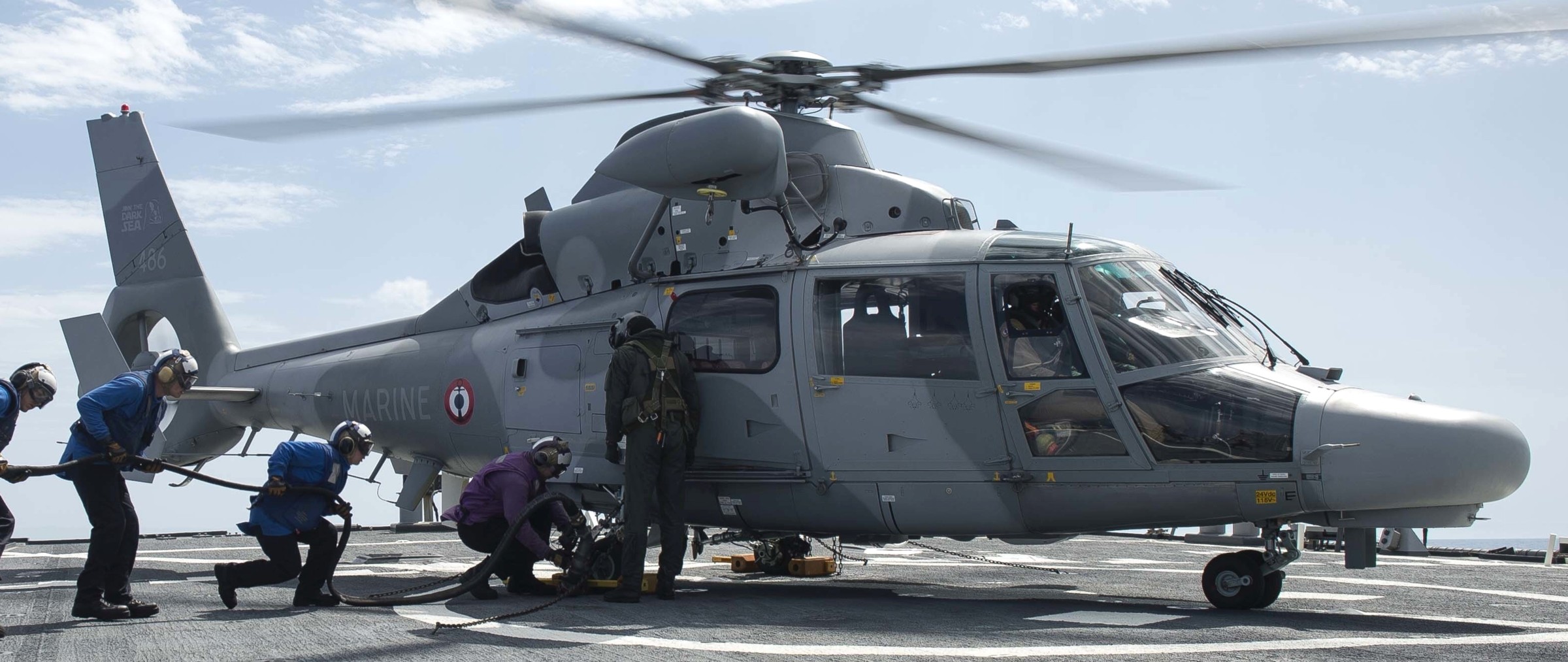 as-565sa panther helicopter french navy marine nationale flottille 36f ban hyeres toulon 486 33