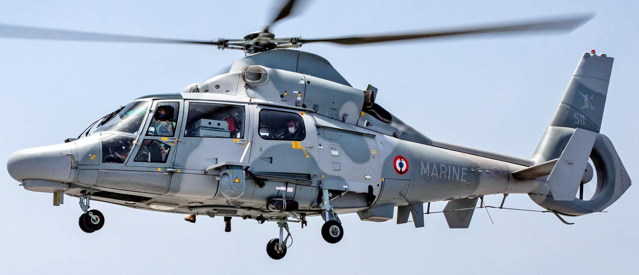as-565sa panther helicopter french navy marine nationale flottille 36f ban hyeres toulon 511 44