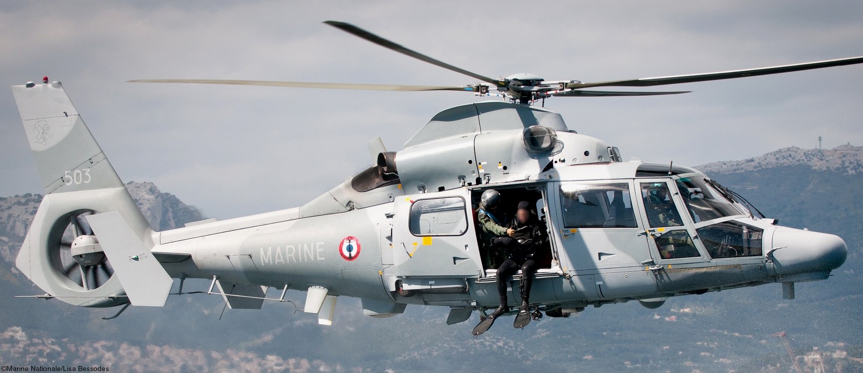 as-565sa panther helicopter french navy marine nationale flottille 36f ban hyeres toulon 503 51
