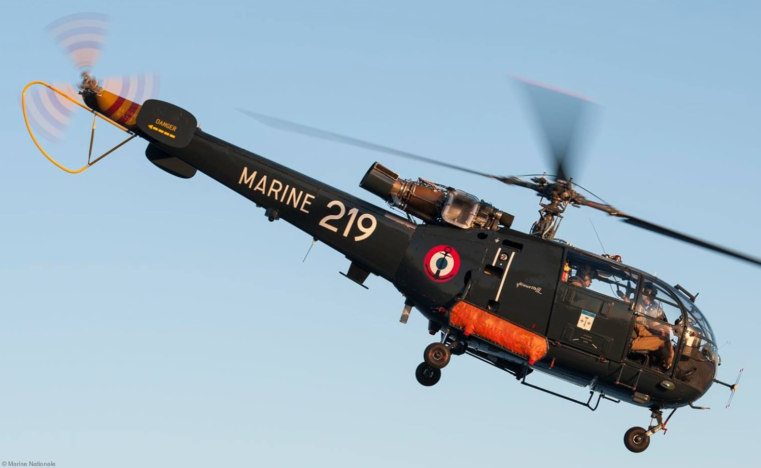 sa 316 319 alouette iii helicopter french navy marine nationale aeronavale flottille 06 219