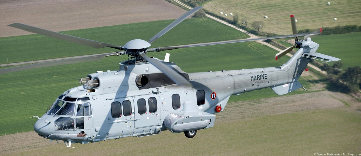 eurocopter ec225 super puma ec725 caracal helicopter french navy marine nationale aeronavale flottille 02x