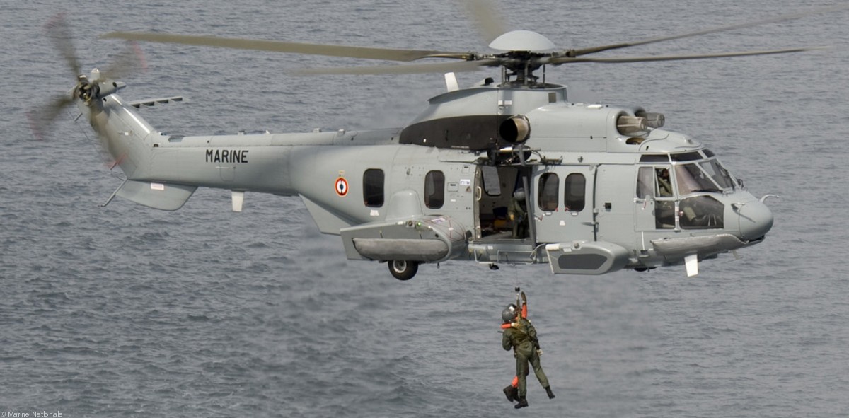 ec225 super puma french navy marine nationale flottille eurocopter 12