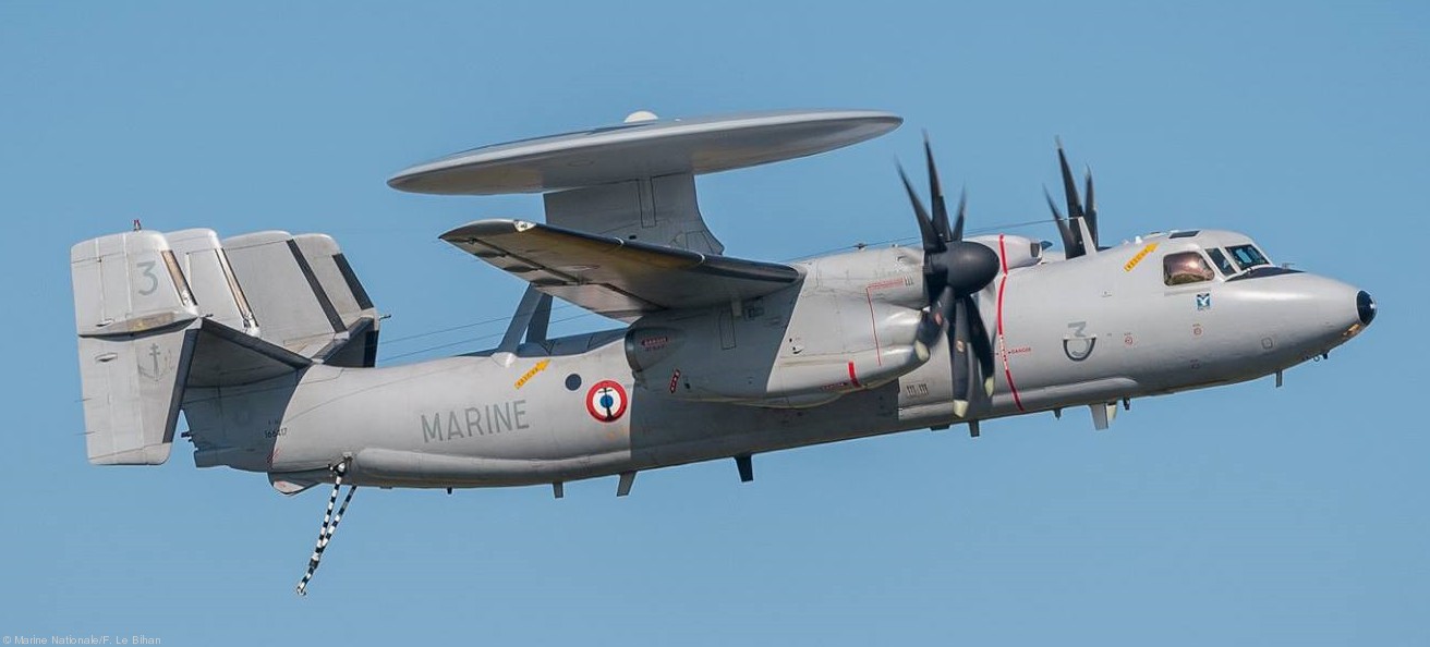 e-2c hawkeye french navy marine nationale grumman aeronavale flottille 4f aircraft carrier charles de gaulle r-91 06