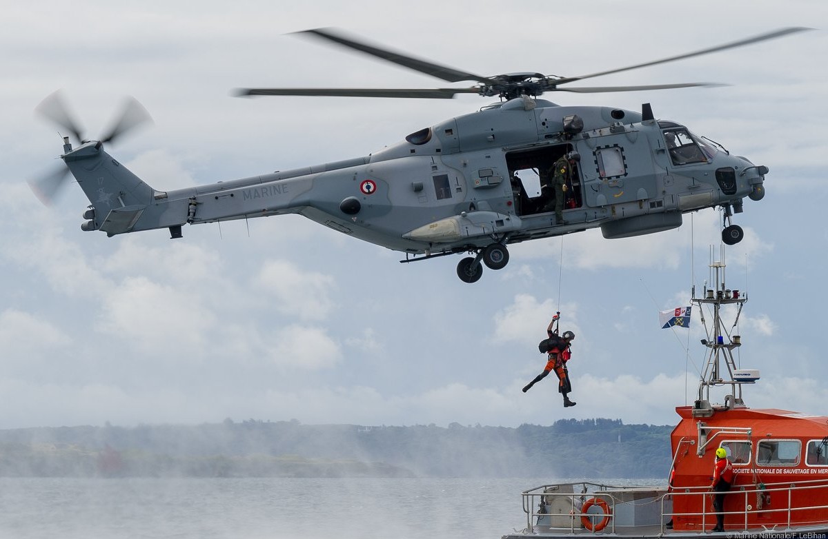 nh90 caiman nfh helicopter french navy marine nationale aeronavale flottille 31f 33f 54