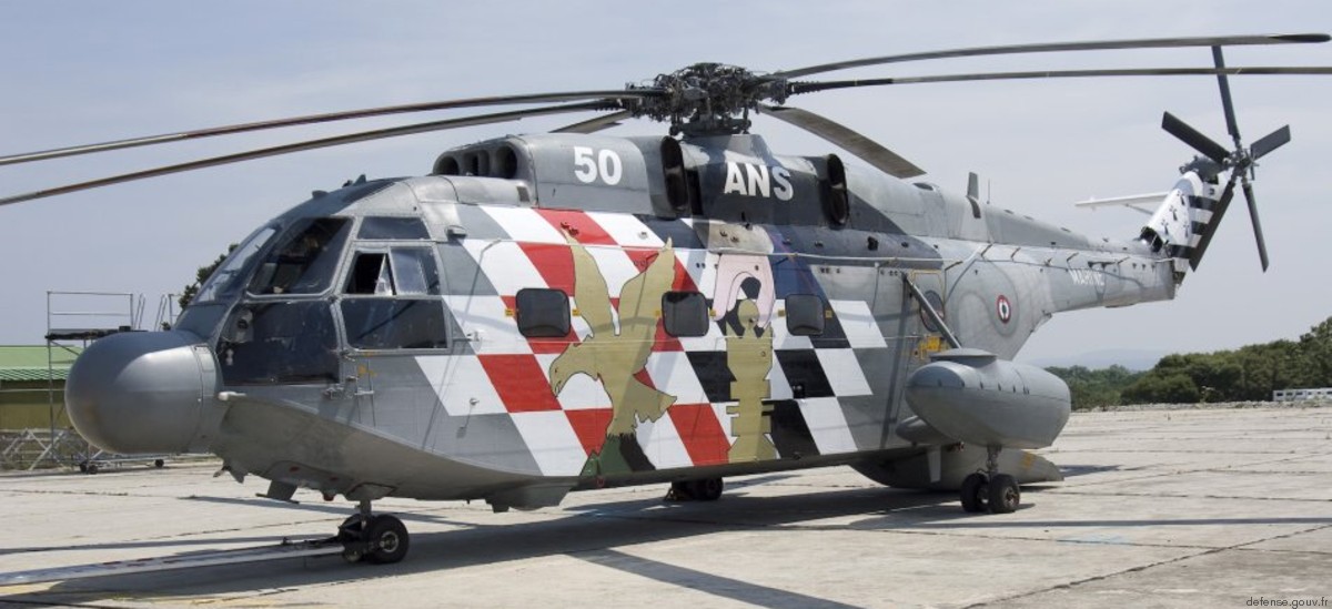 SA 321 Super Frelon Helicopter French Navy Marine Nationale