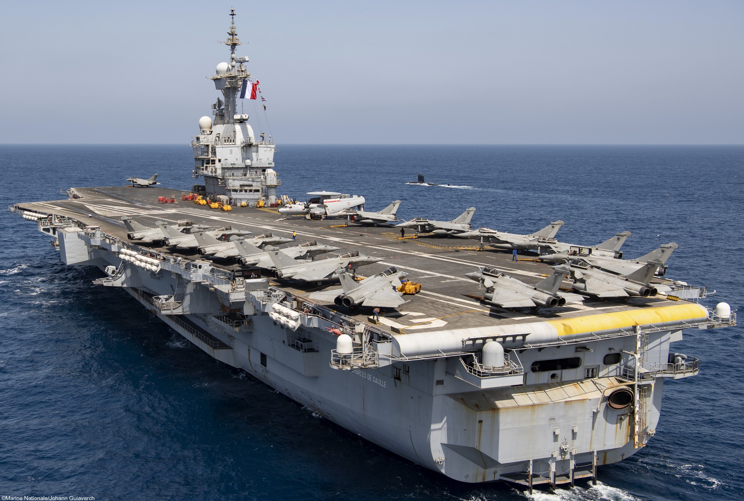 r91 fs charles de gaulle aircraft carrier french navy porte avion marine nationale rafale-m 120
