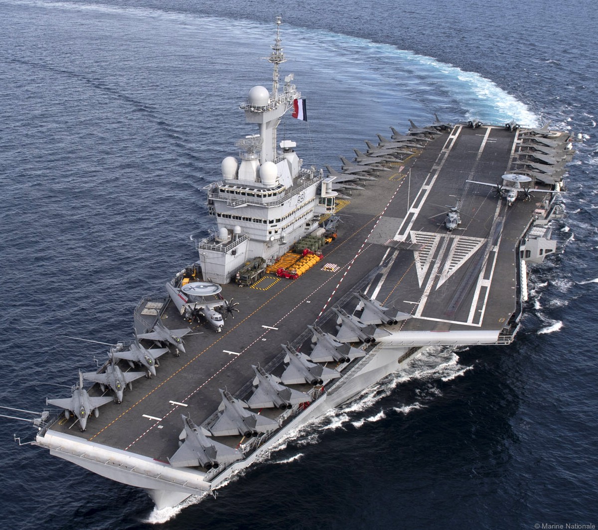 r-91 fs charles de gaulle aircraft carrier french navy marine nationale dassault rafale-m 79