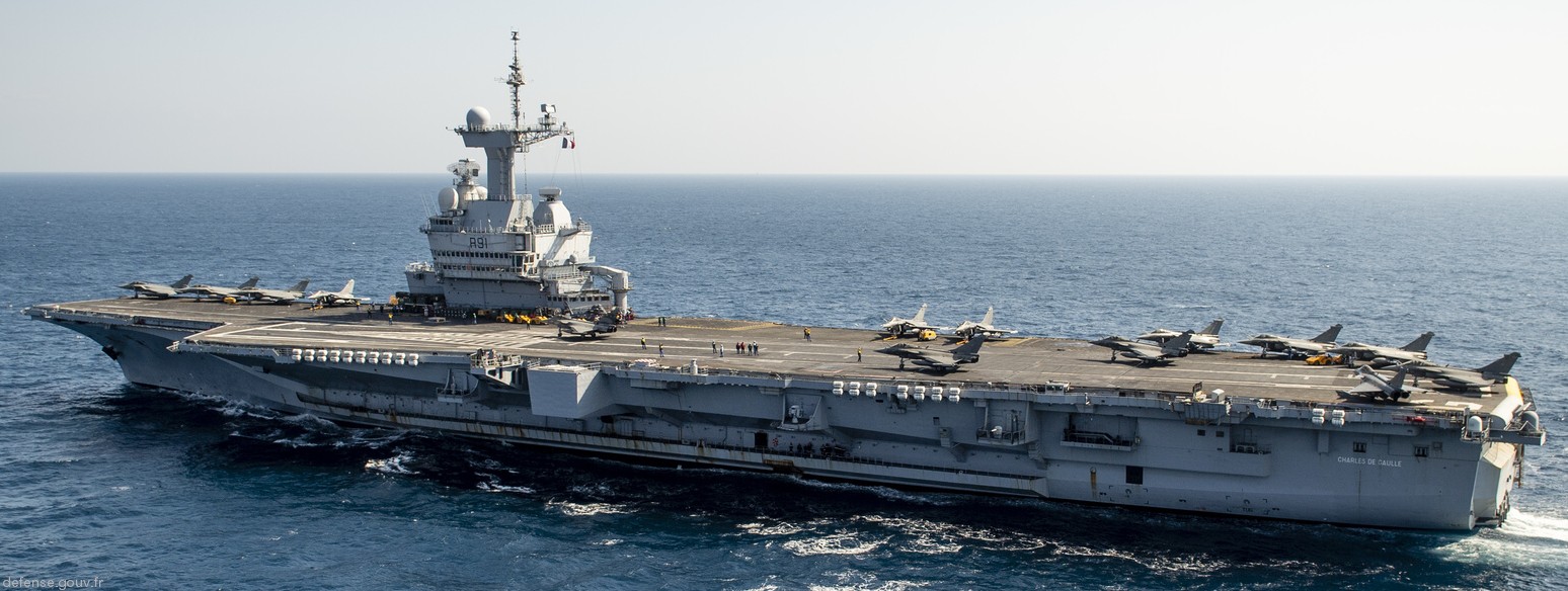 r-91 fs charles de gaulle aircraft carrier french navy porte avions 82