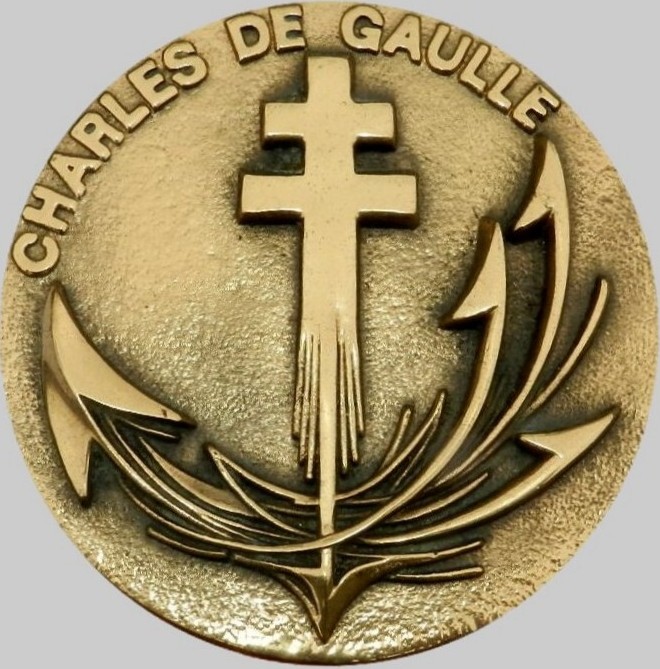 r-91 fs charles de gaulle crest insignia patch badge tape bouche aircraft carrier french navy 02x
