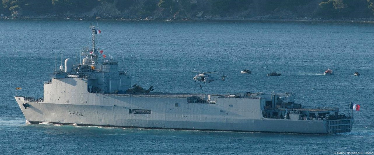 l-9012 fs siroco foudre class amphibious landing ship lpd french navy marine nationale 03