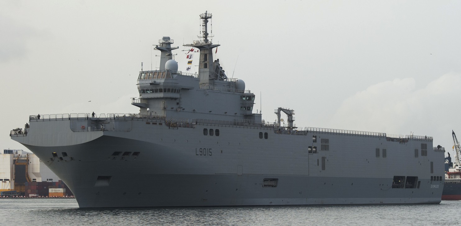 l-9015 fs dixmude mistral class amphibious assault command ship bpc french navy marine nationale 28