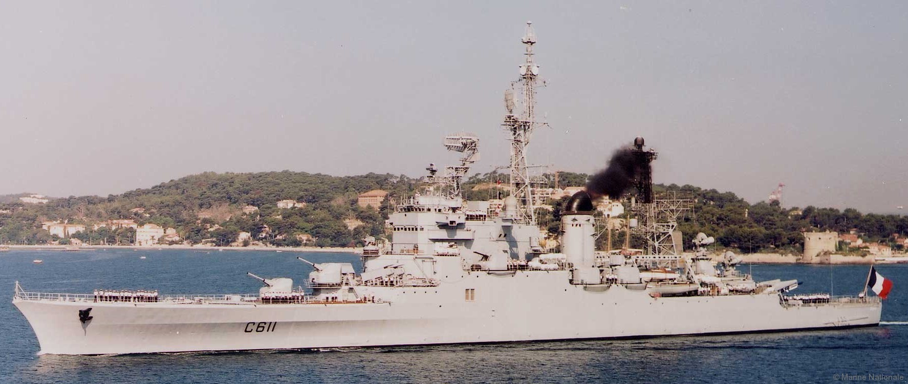 c-611 fs colbert cruiser croiseur masurca sam missile mm38 exocet ssm french navy marine nationale dcan brest 02x