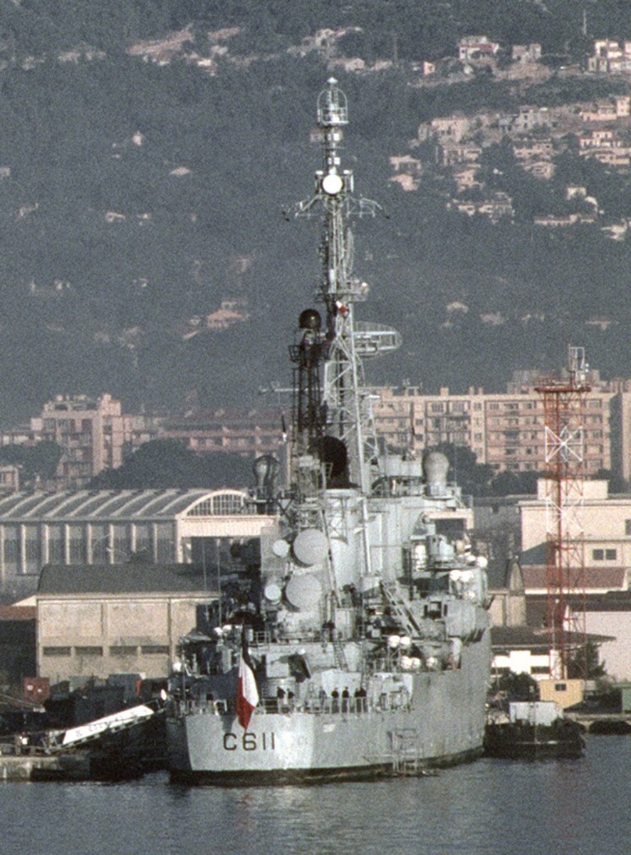 c-611 fs colbert cruiser croiseur masurca sam missile mm38 exocet ssm french navy marine nationale 05