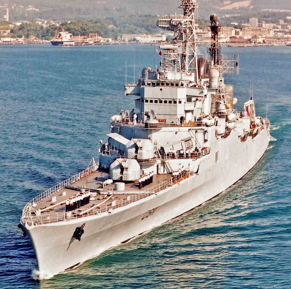 c-611 fs colbert cruiser croiseur masurca sam missile mm38 exocet ssm french navy marine nationale 08