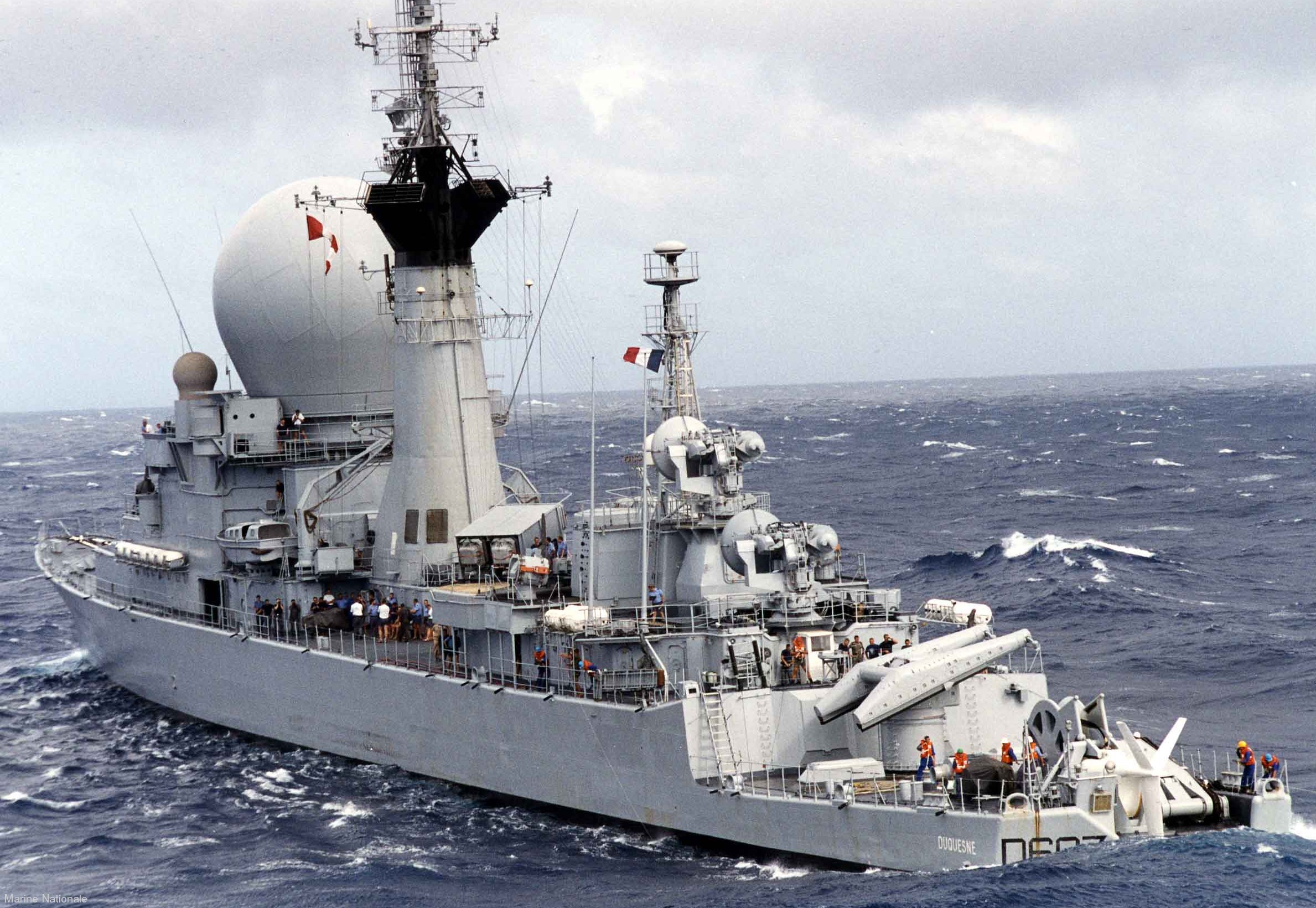 d-603 fs duquesne guided missile air defense frigate destroyer french navy marine nationale 03