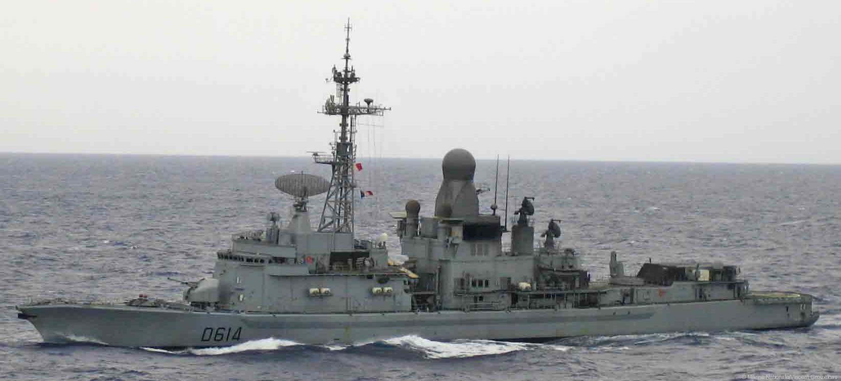 d-614 fs cassard f70aa class air defense frigate french navy marine nationale 11