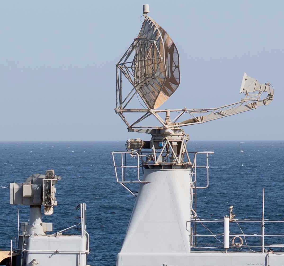 d-614 fs cassard f70aa class guided missile frigate ffgh ddg french navy marine nationale 22b thomson drbc-33a fire control drbv-26c search radar