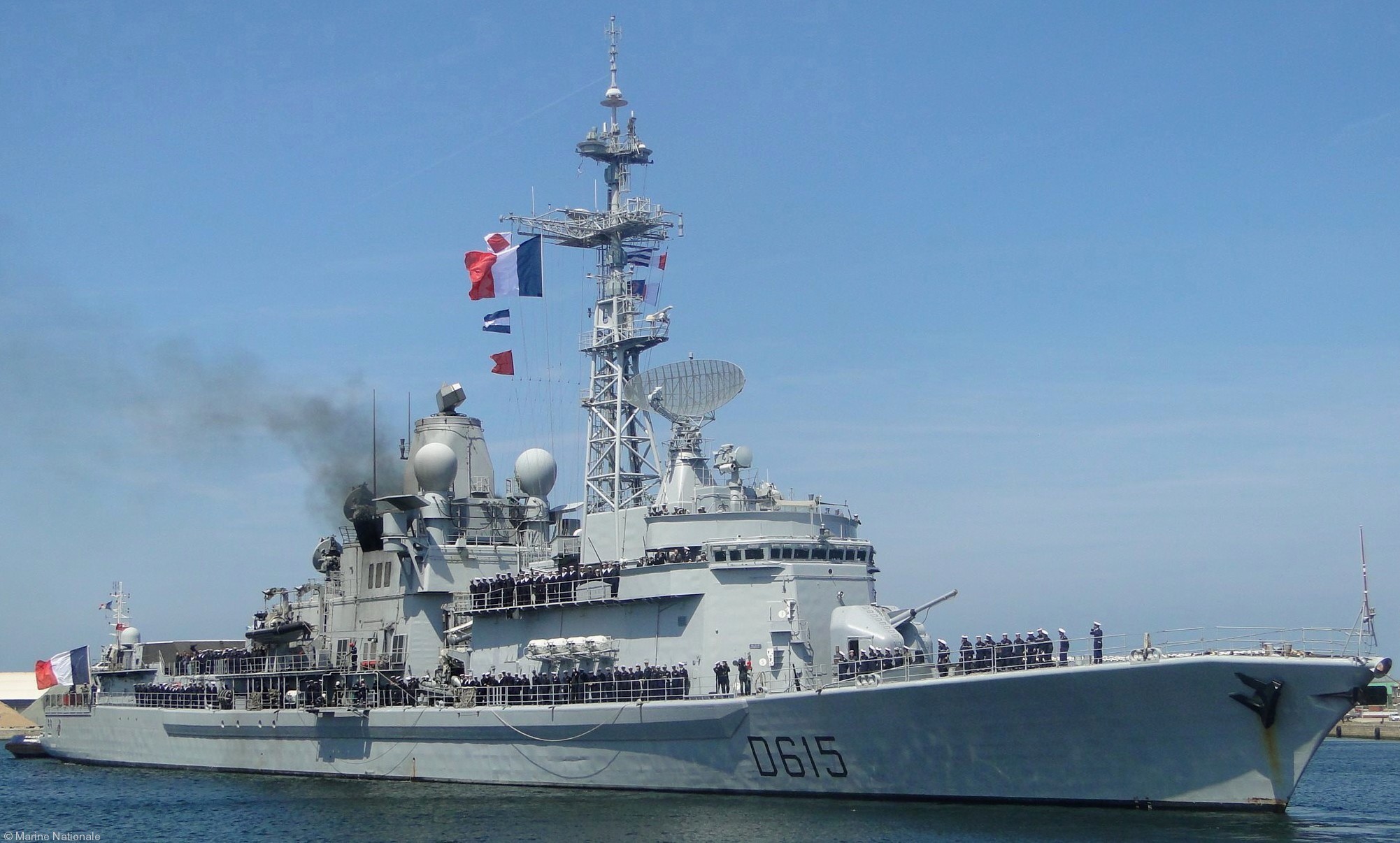 d-615 fs jean bart cassard f70aa class guided missile frigate ffgh ddg french navy marine nationale 13