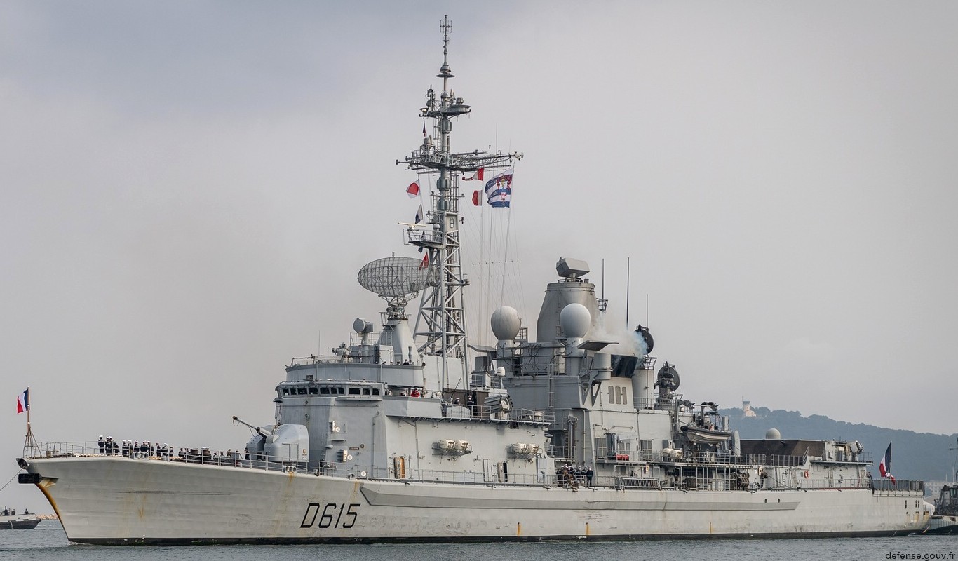 d-615 fs jean bart cassard f70aa class guided missile frigate ffgh ddg french navy marine nationale 33