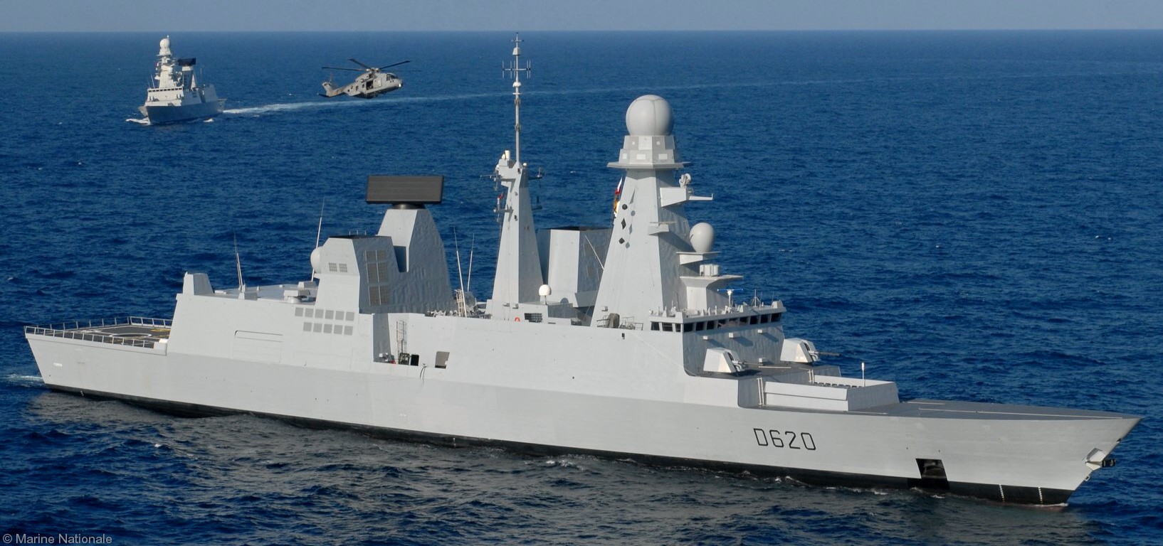 d-620 fs forbin horizon class guided missile frigate anti-air-warfare aaw ffgh french navy marine nationale 24