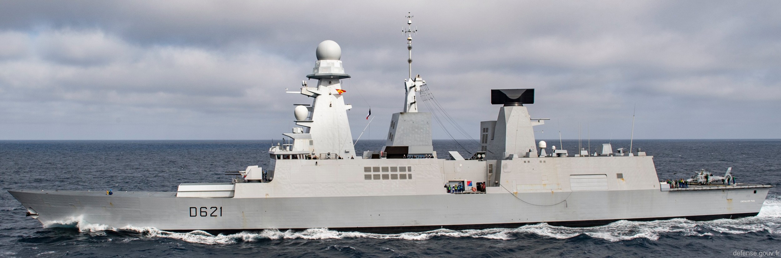 d-621 fs chevalier paul forbin horizon class guided missile frigate anti-air-warfare aaw ffgh french navy marine nationale 26