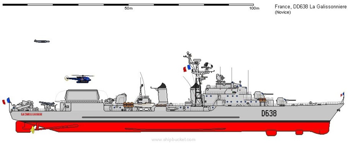 duperre  la galissonniere type t53 t56 class destroyer french navy marine nationale 04