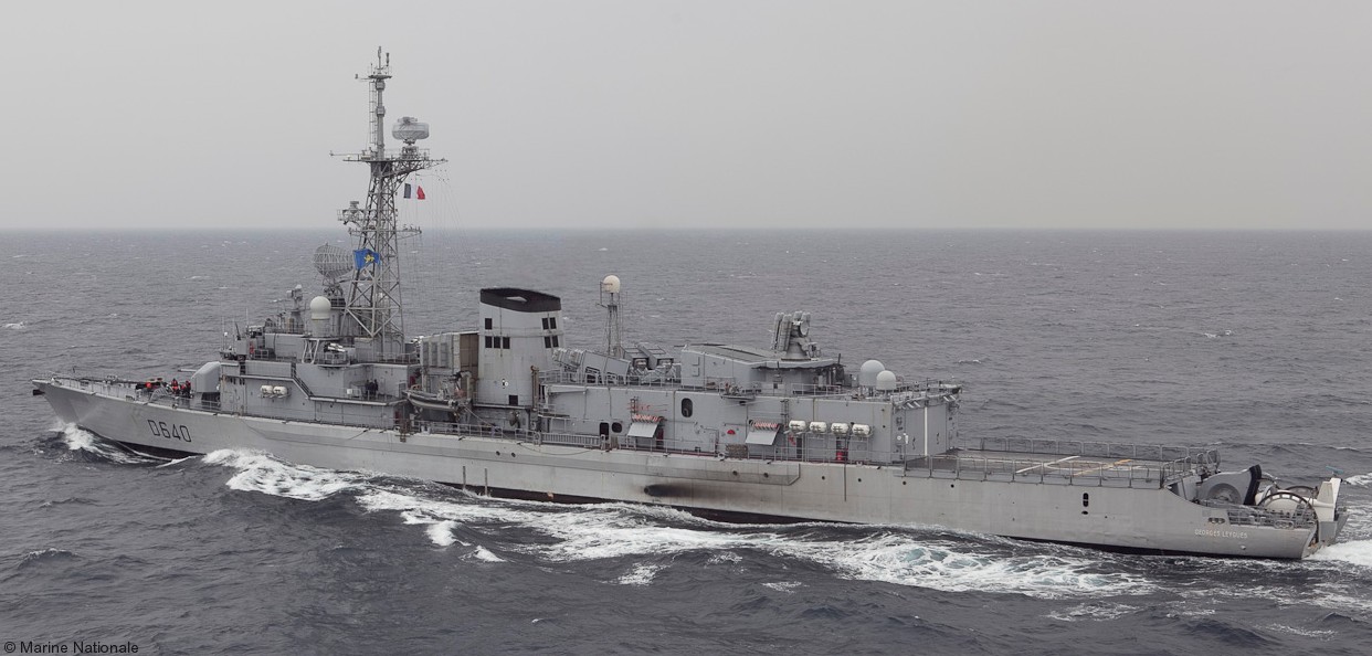 d-640 fs georges leygues f70as class anti submarine frigate asw french navy marine nationale 11