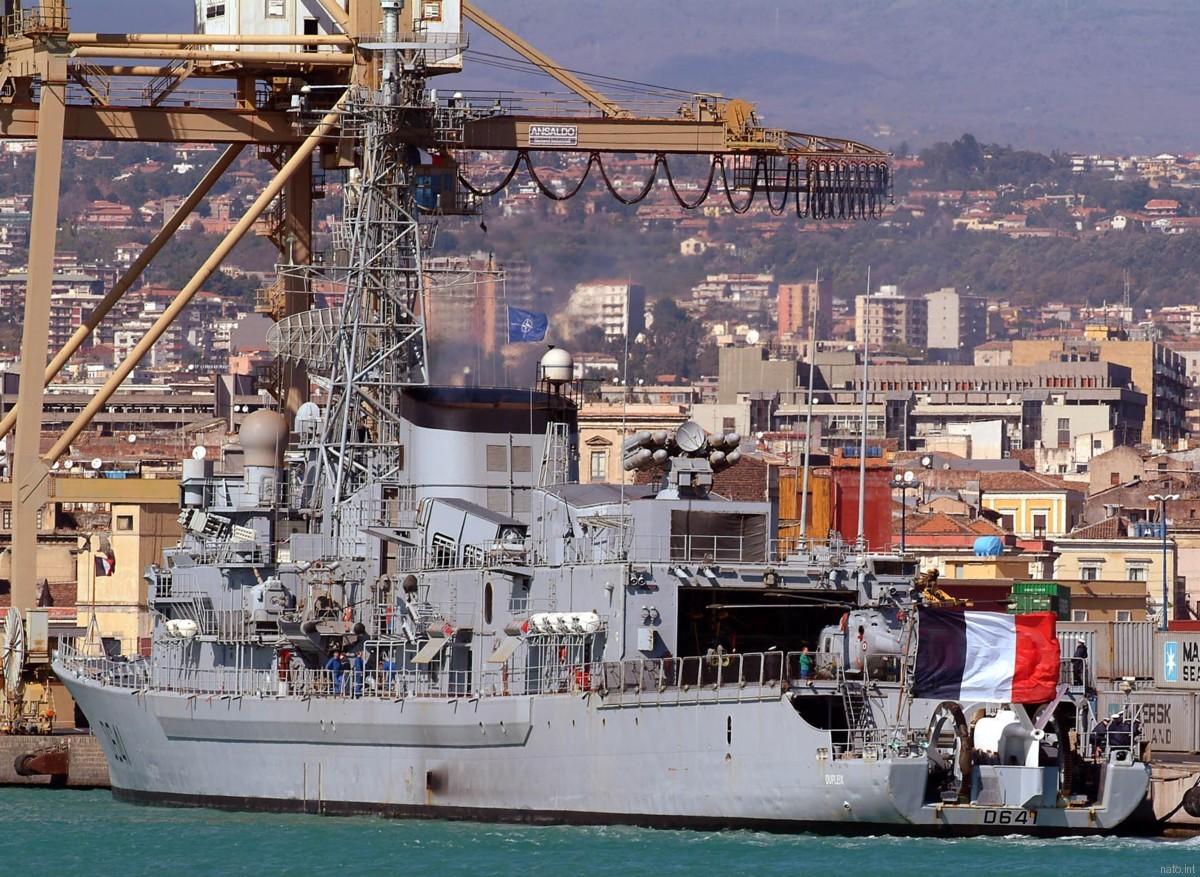 d-641 fs dupleix f70as anti submarine frigate destroyer french navy marine nationale 06 crotale edir mm38 exocet ssm