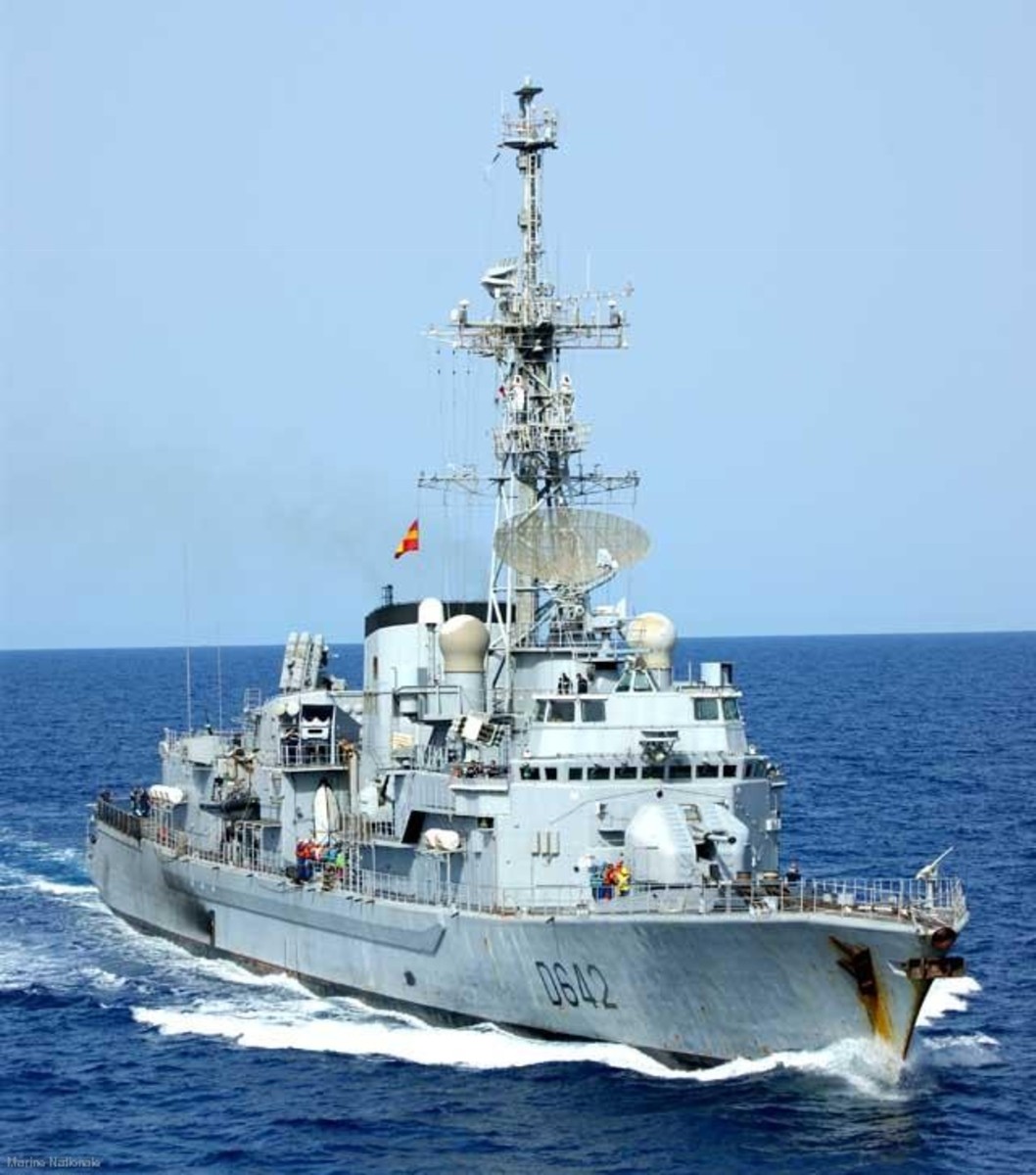 d-642 fs montcalm georges leygues f70as class anti submarine frigate destroyer asw french navy marine nationale 06