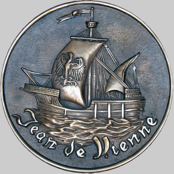 d-643 fs jean de vienne insignia crest patch badge frigate f70as french navy 02x