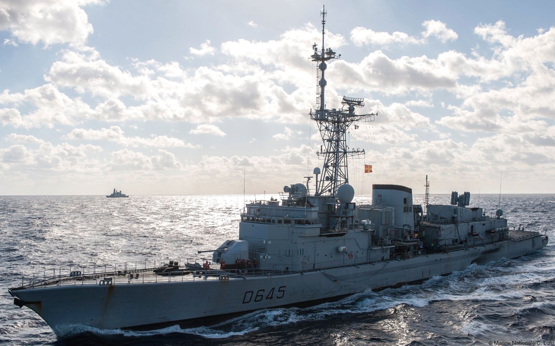 d-645 fs la motte picquet type f70as leygues class frigate destroyer french navy marine nationale 09